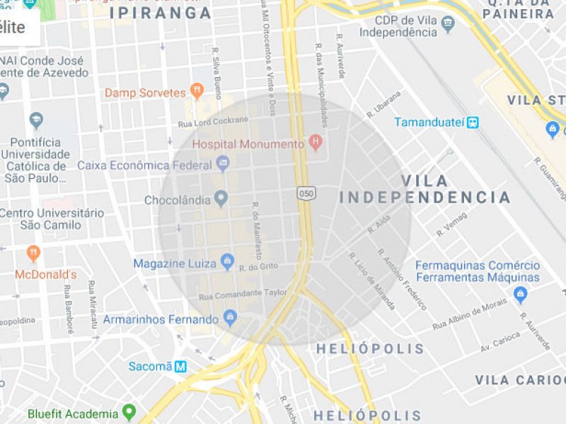 Casa para alugar Ipiranga  com 100m² e 3 quartos por R$ 3.350 - 486315294-mapa.jpg