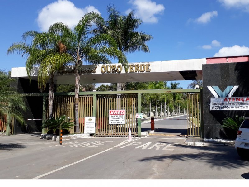 Terreno à venda Vila das Flores com 500m² e  quartos por R$ 180.000 - 765271565-portaria-condominio-ouro-verde-24h.jpg