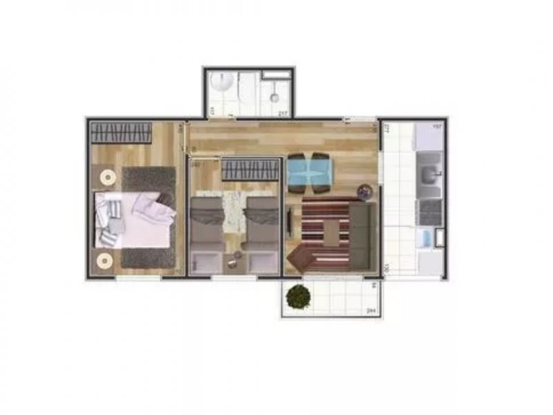 imóvel com 48m² - Vila Siqueira (Zona Norte) - São Paulo