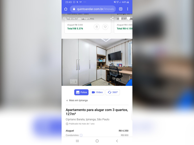 Apartamento à venda Ipiranga  com 127m² e 3 quartos por R$ 1.150.000 - screenshot-20191106-234337-chrome.jpg