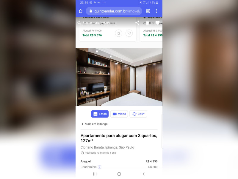 Apartamento à venda Ipiranga  com 127m² e 3 quartos por R$ 1.150.000 - screenshot-20191106-234449-chrome.jpg