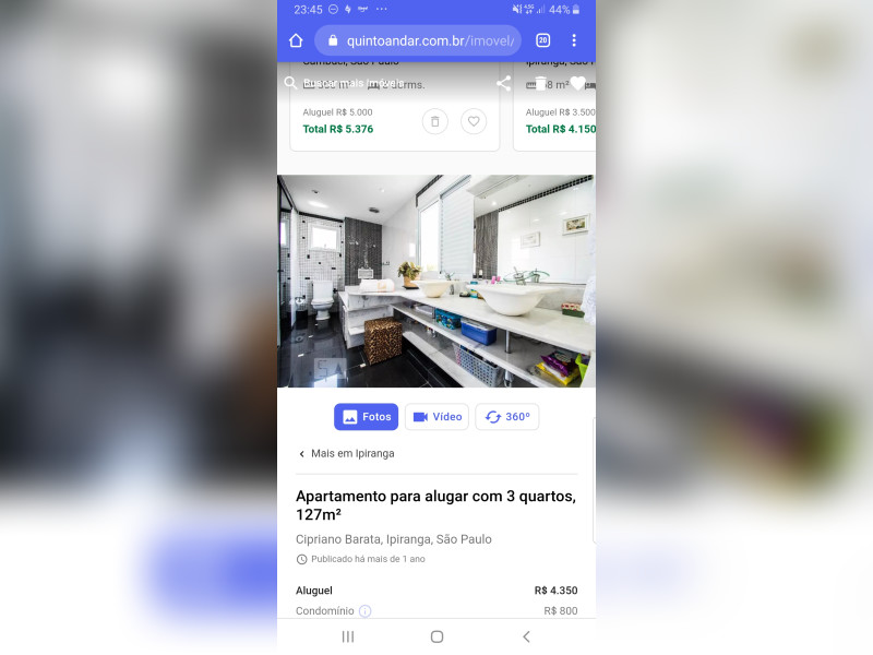Apartamento à venda Ipiranga  com 127m² e 3 quartos por R$ 1.150.000 - screenshot-20191106-234528-chrome.jpg