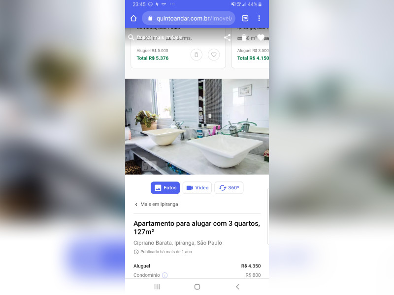 Apartamento à venda Ipiranga  com 127m² e 3 quartos por R$ 1.150.000 - screenshot-20191106-234533-chrome.jpg