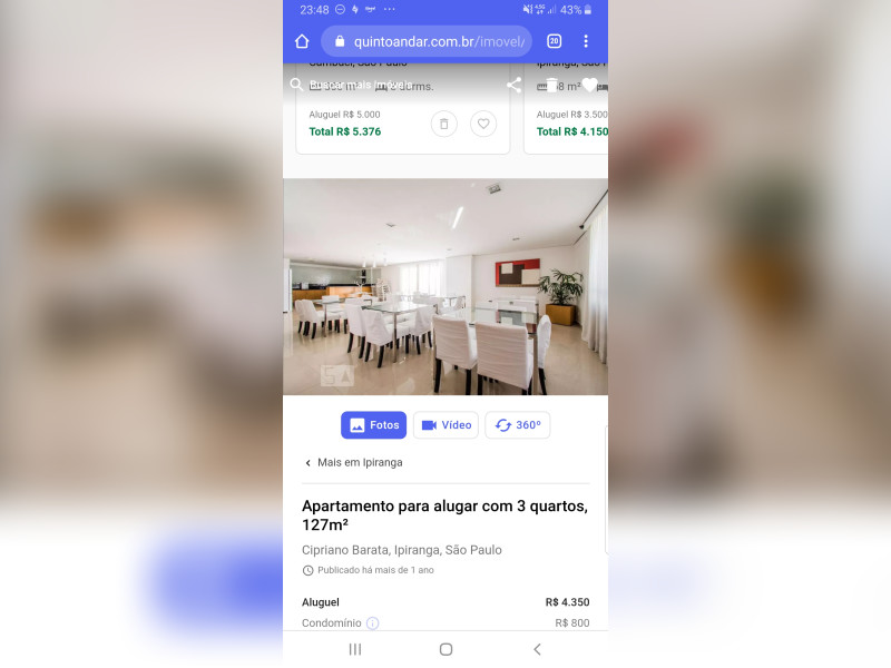 Apartamento à venda Ipiranga  com 127m² e 3 quartos por R$ 1.150.000 - screenshot-20191106-234825-chrome.jpg
