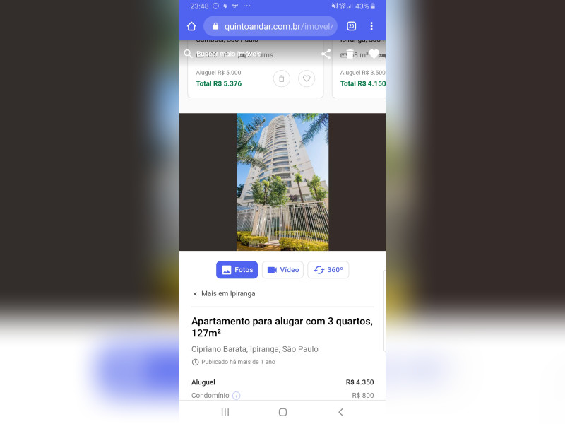 Apartamento à venda Ipiranga  com 127m² e 3 quartos por R$ 1.150.000 - screenshot-20191106-234840-chrome.jpg