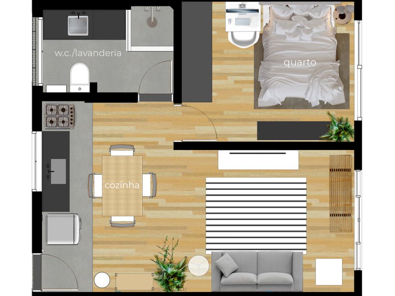 Apartamento à venda República com 39m² e 1 quarto por R$ 379.000 - 498038149-planta.jpg