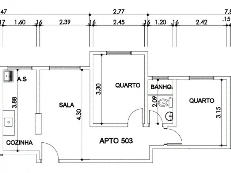 Apartamento à venda Parque Santa Rosa com 48m² e 2 quartos por R$ 170.000 - 1633913761-20-planta.jpg