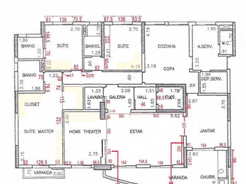 Apartamento à venda Vila Leopoldina com 172m² e 3 quartos por R$ 1.650.000 - 629498085-0-planta-1.jpg
