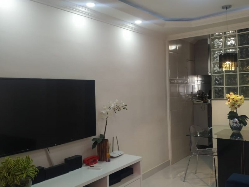 Apartamento à venda Inhoaíba com 49m² e 2 quartos por R$ 249.000 - 397035496-3-sala.jpeg
