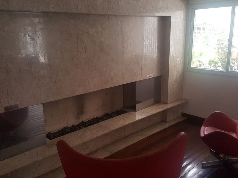 Apartamento à venda Santa Cecília com 37m² e 1 quarto por R$ 360.000 - 1259235790-lareira.jpg