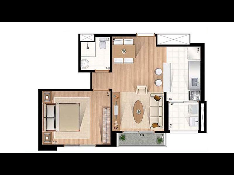 Apartamento à venda Santa Cecília com 37m² e 1 quarto por R$ 360.000 - 542067643-planta-baixa-final-4.jpg