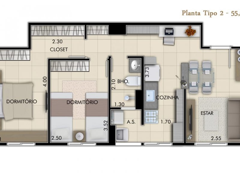 Apartamento à venda Planalto Verde com 57m² e 2 quartos por R$ 220.000 - 2103568283-whatsapp-image-2019-12-15-at-11.jpeg