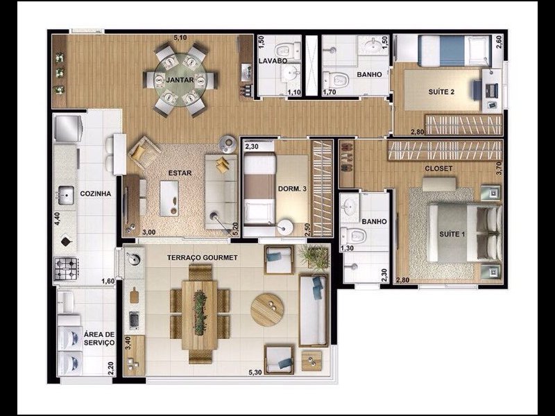 imóvel com 96m² - Vila Andrade - São Paulo