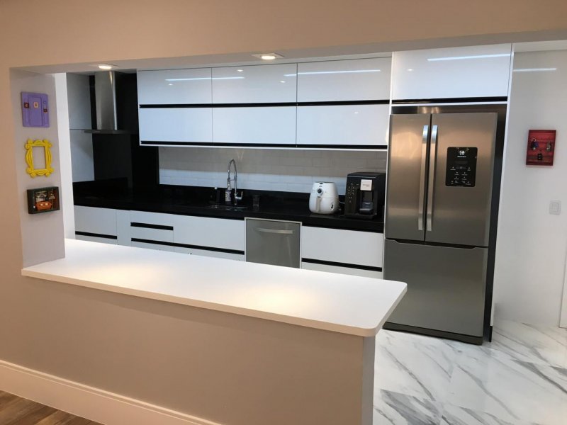 Casa de condomínio à venda Demarchi com 158m² e 3 quartos por R$ 1.100.000 - 1550189054-cozinha-americana.jpg