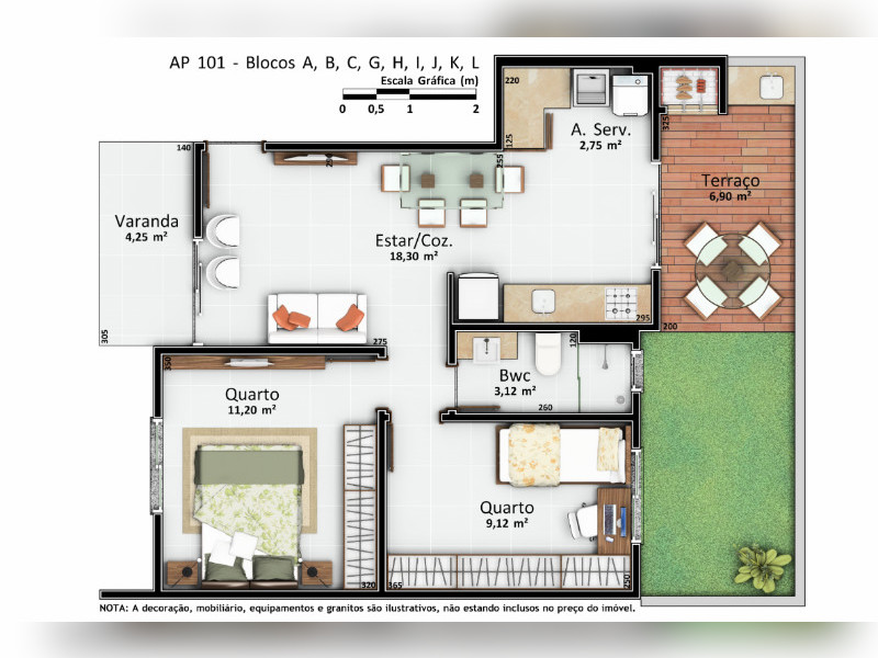 imóvel com 70m² - Vargem Pequena - Florianópolis