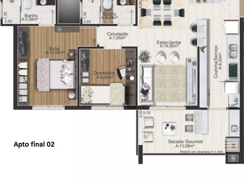 Apartamento à venda Sanvitto com 85m² e 2 quartos por R$ 460.000 - 900644542-d997cdf8-ae40-4be8-a09f-48653e20e65b.jpeg