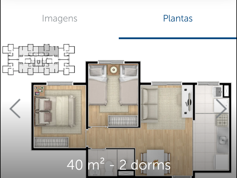 Apartamento à venda Vila Carmosina com 40m² e 2 quartos por R$ 230.000 - 1959298897-screenshot-20200104-085447.png