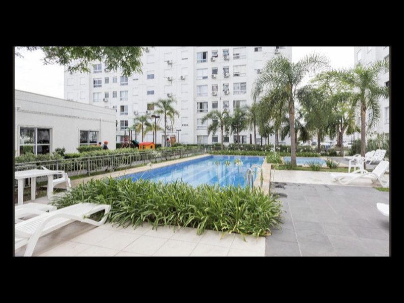 Apartamento à venda Azenha com 70m² e 3 quartos por R$ 370.000 - 906404676-piscina.jpg