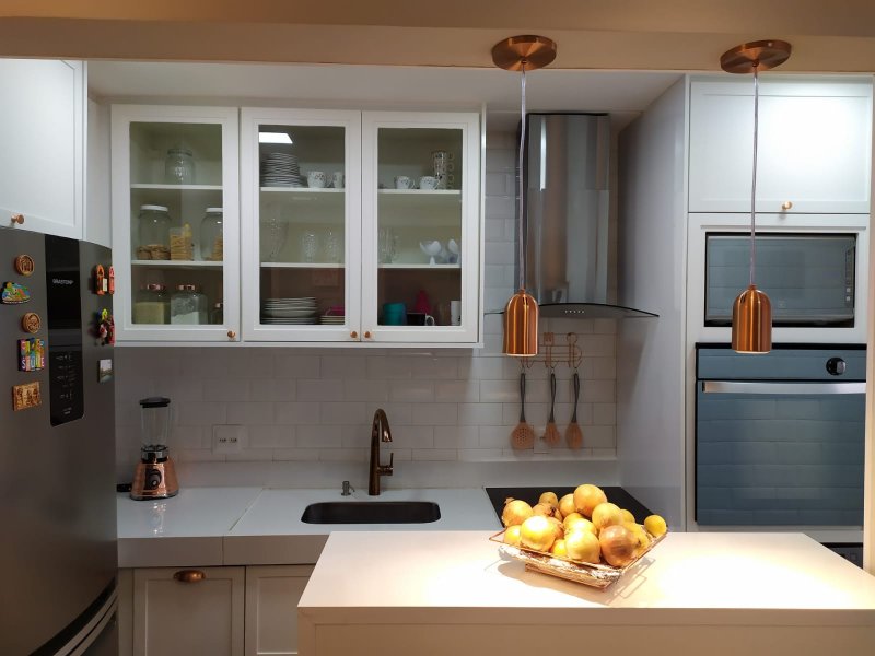 Apartamento à venda São Pedro com 49m² e 2 quartos por R$ 285.000 - 1476945623-cozinha.jpeg