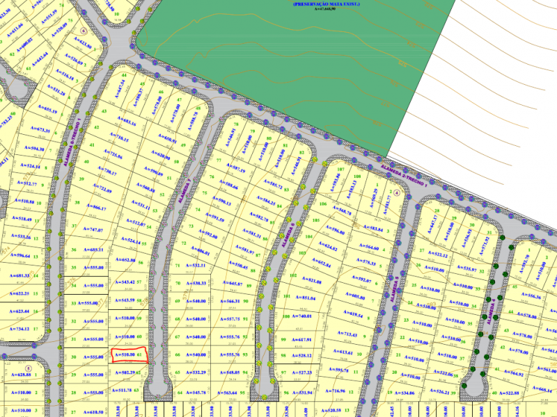 Terreno à venda Centro com 510m² e  quartos por R$ 3 - 1336232158-terreno-condominio.PNG
