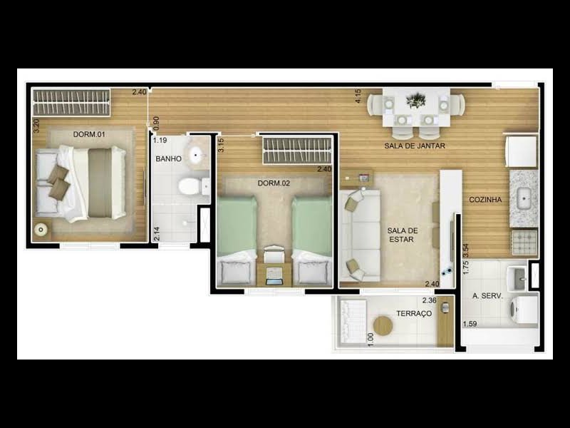 Apartamento à venda Jardim Parque Morumbi com 49m² e 2 quartos por R$ 280.000 - 1912172310-images-9.jpeg