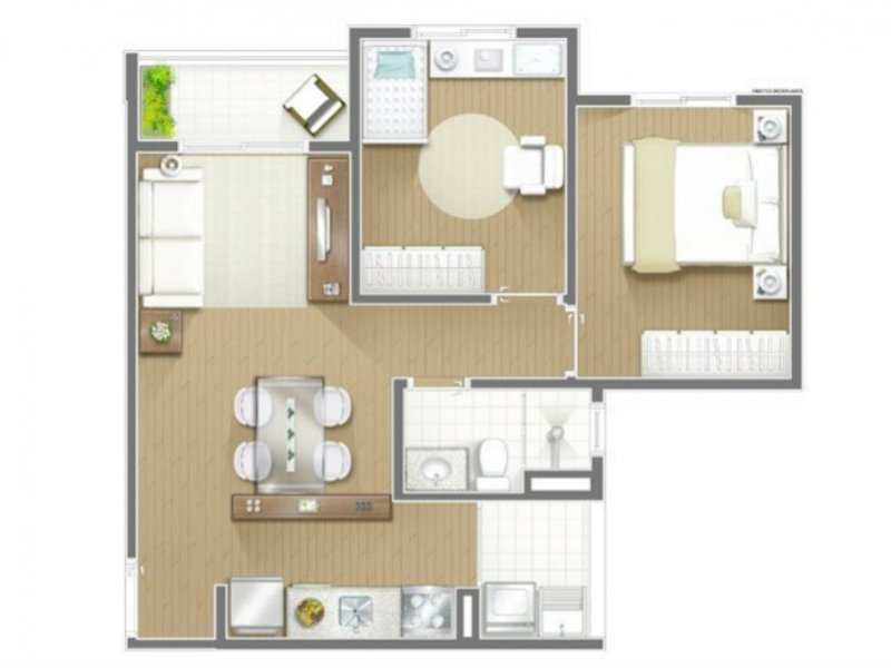 imóvel com 50m² - Vila Anastácio - São Paulo