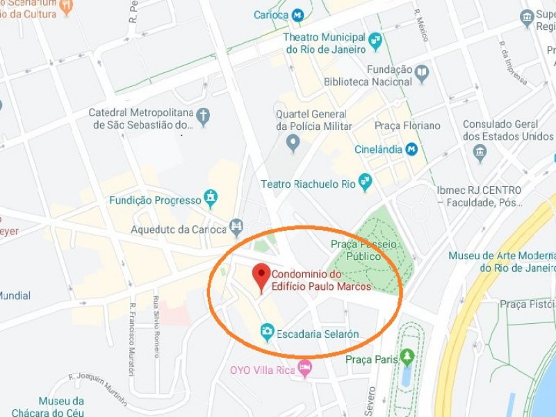 Apartamento à venda Centro com 60m² e 2 quartos por R$ 405.000 - 733007350-localizacao.jpg