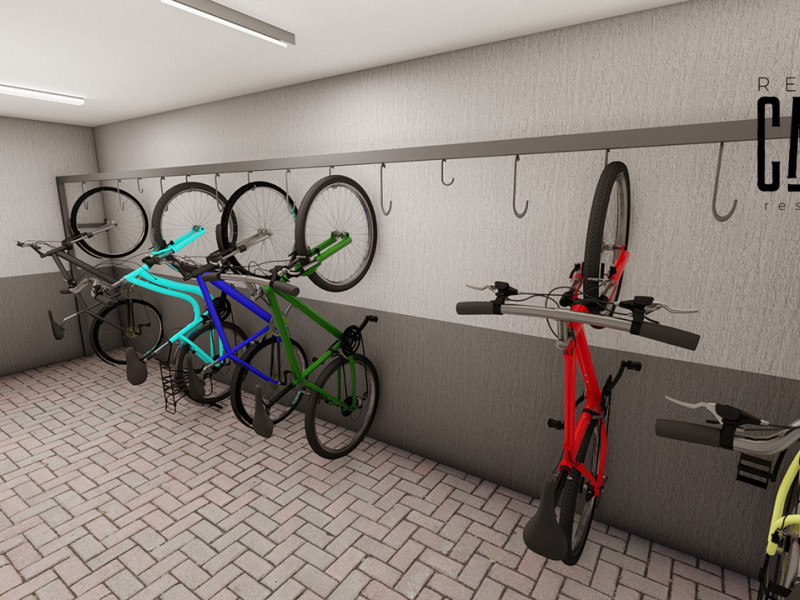Apartamento à venda Canada com 63m² e 2 quartos por R$ 350.000 - 30-bicicletario-2.jpg