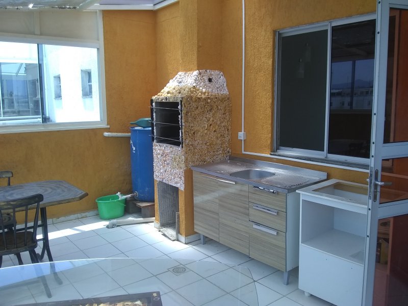 Cobertura à venda Santos Dumont com 93m² e 3 quartos por R$ 200.000 - 940709361-churrasqueira.jpg