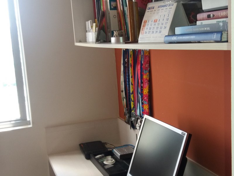 Apartamento à venda Parque Marajoara com 64m² e 3 quartos por R$ 239.000 - 1569485423-22-quarto-escritorio.jpg