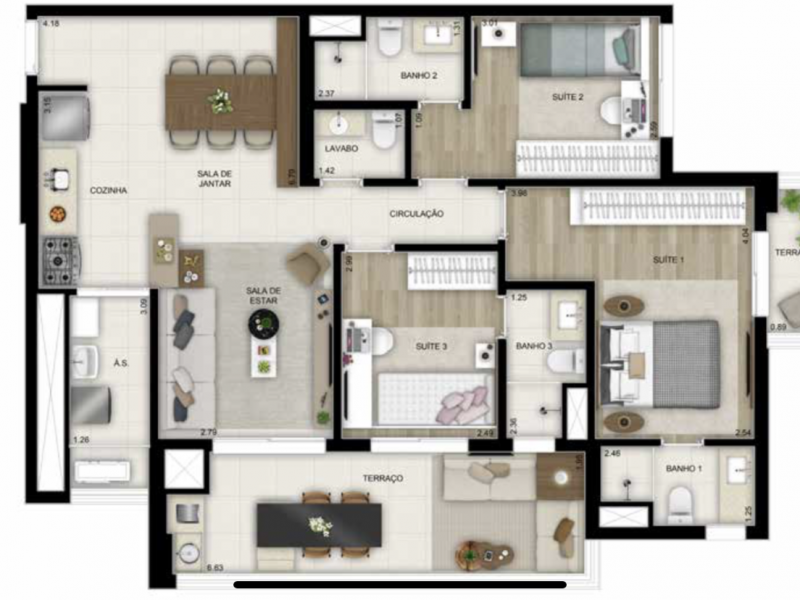 imóvel com 103m² - Jardim das Acácias - São Paulo