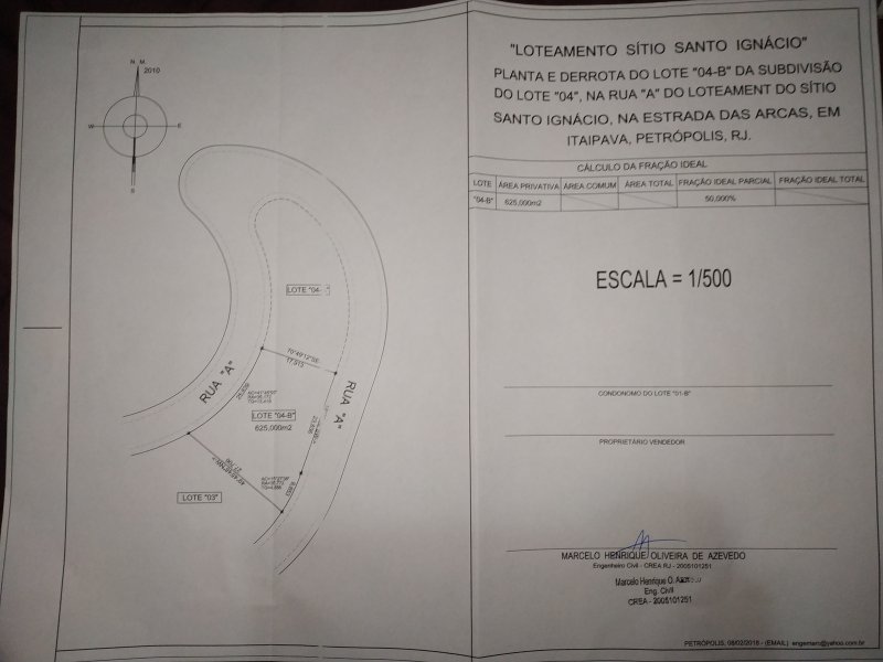 Terreno à venda Itaipava com 625m² e  quartos por R$ 130.000 - 143149339-img-20191203-233611.jpg