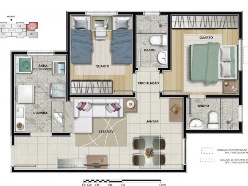 imóvel com 50m² - Castelo - Belo Horizonte