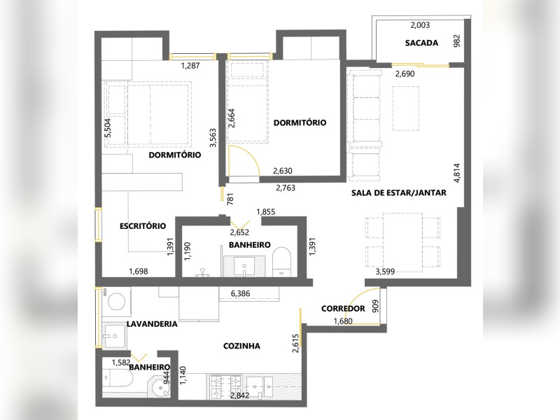 Apartamento à venda Vila Anhanguera com 63m² e 2 quartos por R$ 450.000 - dcacd305-8592-4c4f-a9d2-ea8a3725f69f.jpeg