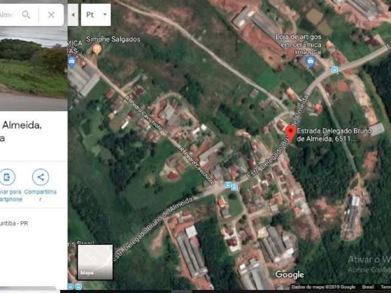 imóvel com 10410m² - Campo de Santana - Curitiba