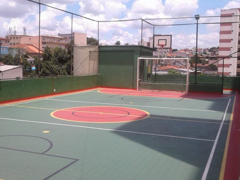 Apartamento à venda Vila Amélia com 56m² e 3 quartos por R$ 300.000 - 296979606-quadra.jpg