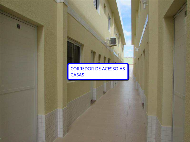 Casa de condomínio à venda Maracanã com 51m² e 2 quartos por R$ 230.000 - 1854154093-corredor.png