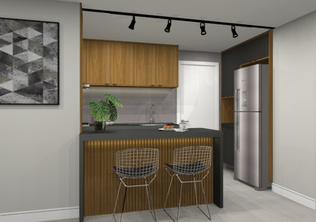 imóvel com 55m²