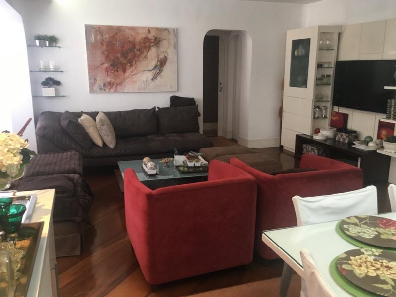 Apartamento à venda Moema com 127m² e 3 quartos por R$ 1.300.000 - 490206230-sala1.jpg