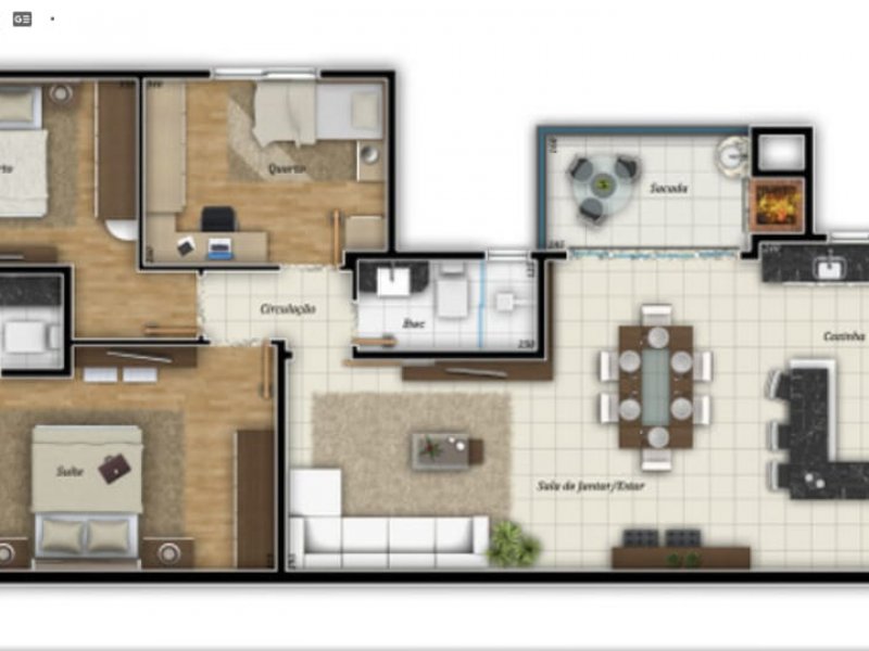 imóvel com 99m² - Vila Izabel - Curitiba