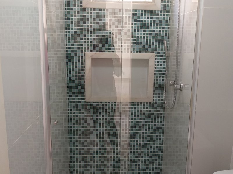 Apartamento à venda Taquara com 46m² e 2 quartos por R$ 200.000 - 1649008692-banheiro-03.jpg