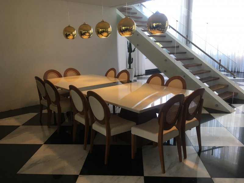 Casa de condomínio à venda Res. Aldeia do Vale com 583m² e 4 quartos por R$ 3.990.000 - 1119484148-12-sala-de-jantar.JPG