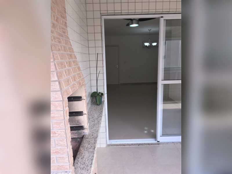 Apartamento à venda Canto do Forte com 135m² e 3 quartos por R$ 650.000 - 14-sacada-gourmet-1.JPG