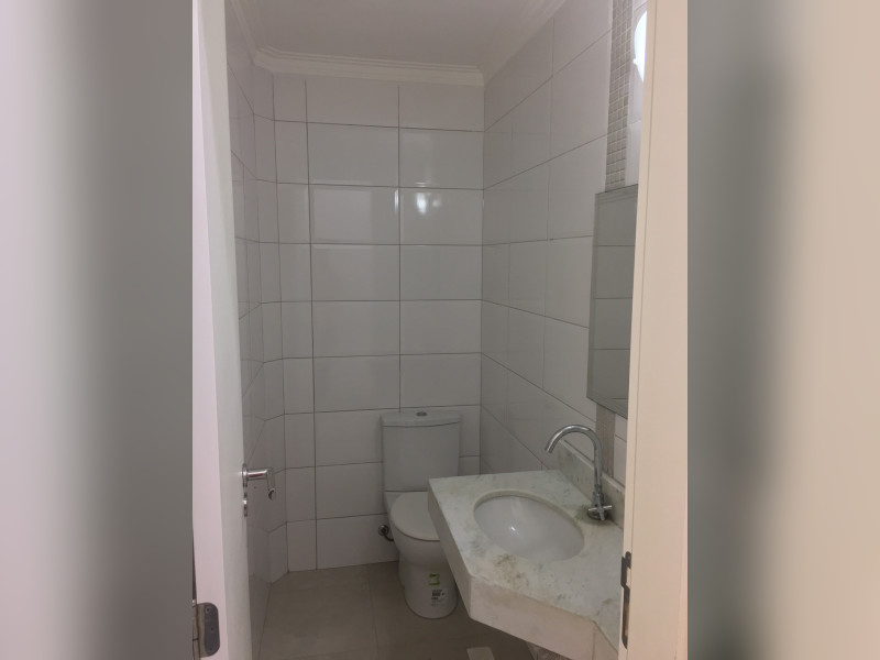 Apartamento à venda Canto do Forte com 135m² e 3 quartos por R$ 650.000 - 18-lavabo.JPG