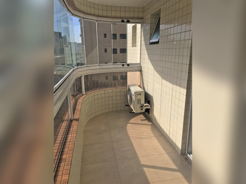 Apartamento à venda Canto do Forte com 135m² e 3 quartos por R$ 650.000 - 26-sacada-suite-2.JPG