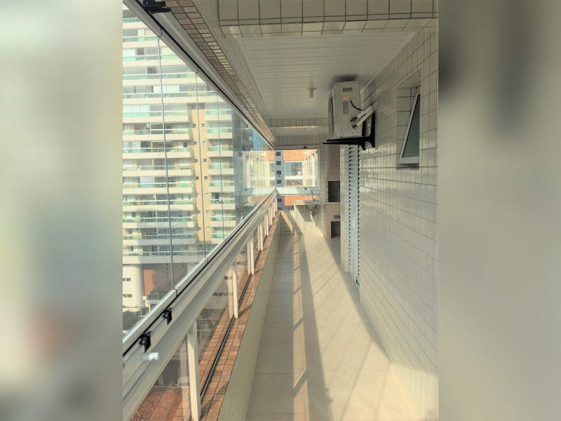 Apartamento à venda Canto do Forte com 135m² e 3 quartos por R$ 650.000 - 30-sacada-suite-3.JPG
