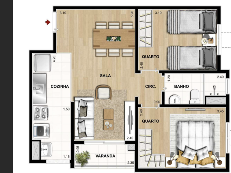 Apartamento à venda Rocha com 48m² e 2 quartos por R$ 244.000 - 1246403162-d42d489a-6bcc-4028-8020-791b9a91d67b.png