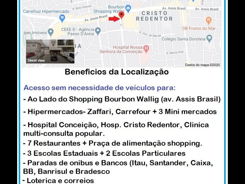 Apartamento à venda Passo d'Areia com 78m² e 2 quartos por R$ 290.000 - 639038029-apartamento-zon-norte-localizacao.jpg
