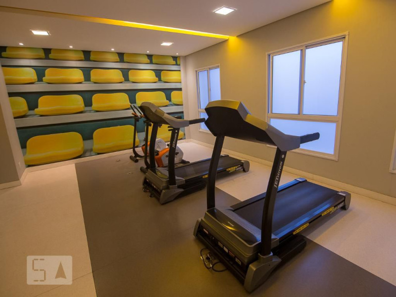 Apartamento à venda Barra Funda com 34m² e 1 quarto por R$ 300.000 - academia.jpg