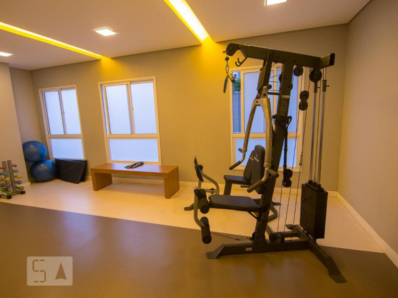 Apartamento à venda Barra Funda com 34m² e 1 quarto por R$ 300.000 - academia2.jpg